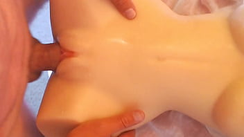 Preview 1 of Rough Hardcore Fuck2 - Sex Doll from EBay Ploughing her fake pussy