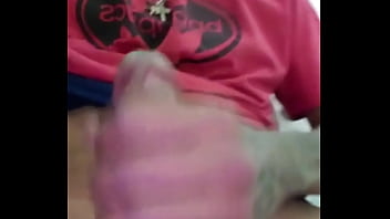 Preview 1 of Mom Son Sleeping Xnxx - Skinny guy playing whit big cock