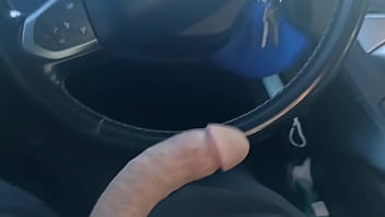 Preview 1 of German Bdsm Photos - Driving with my dick out