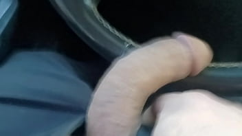 Preview 4 of German Bdsm Photos - Driving with my dick out