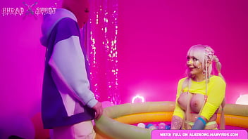 Preview 2 of Downlondtonton Vidio Sex - Candy Girl Sucking lollipop and fuck in the ass AliceBong