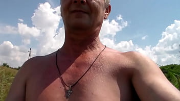 Preview 2 of Taste To Cum - victor walks in nature