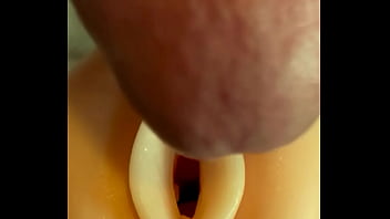 Preview 3 of Prity M - My Wifes Request: Warm Precum Pussy Tease followed by a creampie Fleshlightman1000