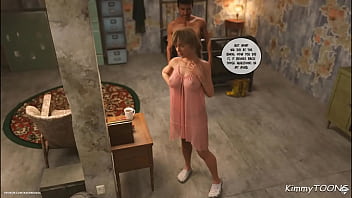 Preview 2 of Pornstar How Tomake - Lunch Break pt. 2 - Housewife caught fucking a Blackman in the basement