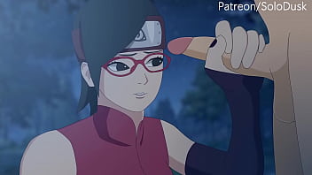 Preview 1 of Japan Sexy Bipi Video - Sarada Uchiha Solodusk
