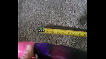 Preview 1 of Brother In Little Sister - Homemade huge dildo gay solo deep amateur  sexy tight horny butt anal ass lube cum