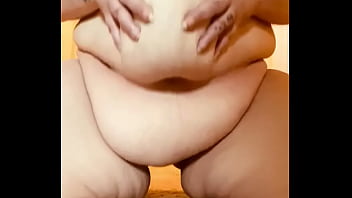 Preview 2 of Bbc Blowjobs White Mouth - AriesBBW fattie flapping ontop