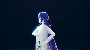 Preview 1 of Filem 1 - 0007 -【R18-MMD】Honkai Impact 3 APHO Raiden Mei #1