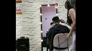 Preview 1 of Amanda Cerny Cum - CORTE CON FINAL FELIZ CON LA ESTILISTA