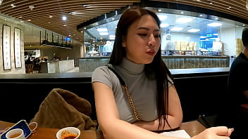 Preview 3 of Curtain Dickflash - pov: vlogging with a sexy taiwanese model (326n.h)