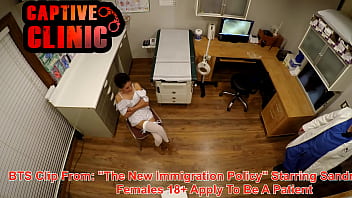 Preview 3 of New2018 Xxx - SFW NonNude BTS From Sandra Chapelle&#039_s The New Immigration Policy,  Bloopers and Fantasies, Watch Entire Film At BondageClinic - Reup