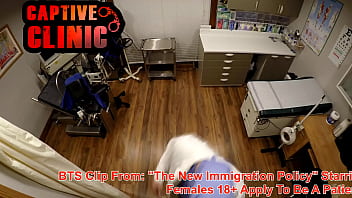 Preview 4 of New2018 Xxx - SFW NonNude BTS From Sandra Chapelle&#039_s The New Immigration Policy,  Bloopers and Fantasies, Watch Entire Film At BondageClinic - Reup