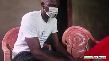 Preview 2 of Hollywood Hindustan Sex - African Raw gets worse in a threesome public fuck in an abandoned under construction house