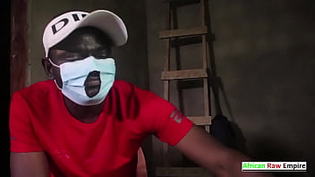 Preview 1 of Hollywood Hindustan Sex - African Raw gets worse in a threesome public fuck in an abandoned under construction house