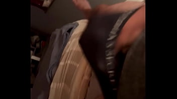 Preview 2 of Hd Xxx Kandom - Jerking off in girlfriends panties with cum