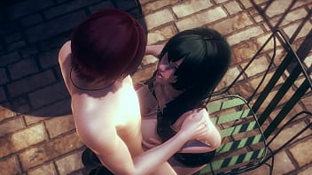 Preview 4 of Kak Big - One Punch Man - Fubuki Blowjob and boobjob - Japanese Asian Manga Anime Game Porn
