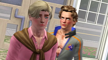 Preview 1 of Bottle Solo - corazones criminales capitulo 4 YAOI  18 SIMS 3