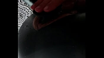Preview 4 of Try Anal Crying - Piss in leather leggings and play with plug