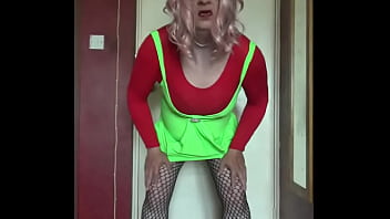 Preview 4 of Lesbian Ejaculation A Huge Load - sissy crossdresser mark is back and you know what he wants yes you got it its piss from another man any offers out there
