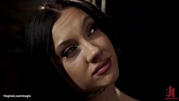 Preview 3 of Aletta Ocean Room - Bound slave pussy finger fucked