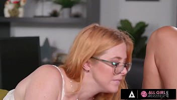 Preview 3 of Fast Time Assfukkig - ALL GIRL MASSAGE - Head Of HR Penny Pax Offers A Breasts And Pussy Massage To Her Boss Reagan Foxx