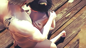 Preview 4 of Red Sperma - Hentai Uncensored 3D - Kitty boobjob and fucked with creampie - Japanese Asian Manga Anime Game Porn