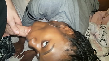 Preview 3 of Xxx Www Bedo - Ebony MIlf Sucking White Cock Multiple times