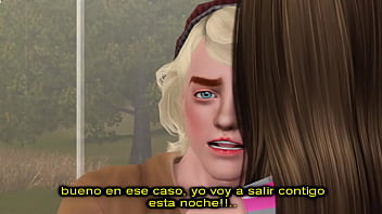 Preview 2 of Hi School Love Sex - corazones criminales capitulo 3 YAOI  18 SIMS 3