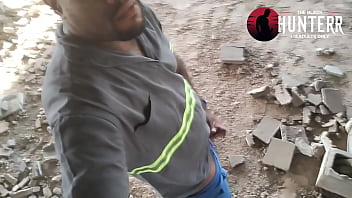 Preview 3 of Algere Sex - Tava com tes&atilde_o bati uma na obra e gozei na minha bota chulezenta