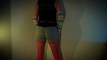 Preview 1 of Turk Anal Sikis Izle - Sexy femboy riding 11 inch dildo