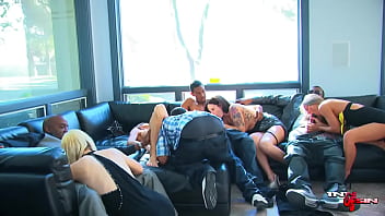 Preview 2 of Up Out - Wild Interracial Vegas MILF Orgy