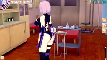 Preview 1 of Desi Village Old Women Sex - 【エロゲーコイカツ！】FGO(フェイト) マシュ・キリエライトにおっぱい揉みまくりH！3DCG巨乳アニメ動画(FGO(フェイト))【ヘンタイゲーム ふぇいと 】