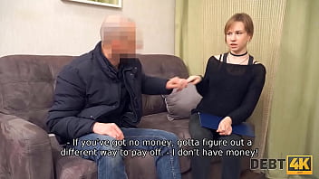 Preview 2 of Wapvip Pro Phjm Xes Hay - DEBT4k. Lovely debtor pays her debt using tight pussy and sweet mouth