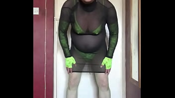 Preview 1 of Mahit Xxx - crossdresser pissing in a tube high up in the air watch to see how he did it