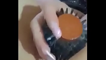 Preview 1 of Aliya Watt Xxx - Masturbation,  squirting,  fetishes,  busty... Busty blonde with a big ass puts her hairbrush in her pussy,  masturbates until she bounces... watch how milk spurts from her horny pussy...