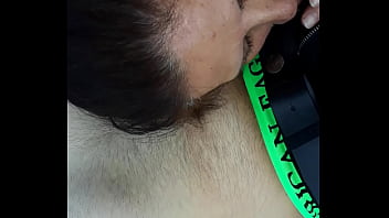 Preview 2 of Tube Latex Babe - Gilf blowjob