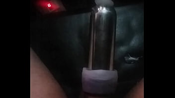 Preview 2 of Elktra Blue - My dick sucked with cow milking machine