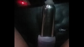 Preview 3 of Elktra Blue - My dick sucked with cow milking machine