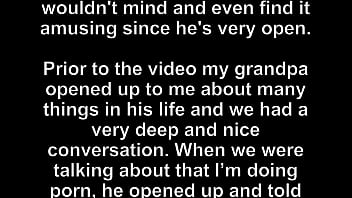Preview 1 of 2 Girl Sex Milk - Caught jerking off with my grandpa (REAL gay grandson!)