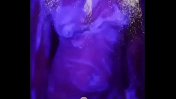 Preview 4 of Nude Force The Son - Mi esposa nos baila sensual mientras ba&ntilde_a y enjabona su cuerpo en la ducha