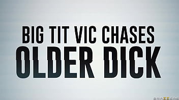 Preview 4 of Xxxy English - Big Tit Vic Chases Older Dick - SlimThick Vic / Brazzers  / stream full from www.brazzers.promo/tit