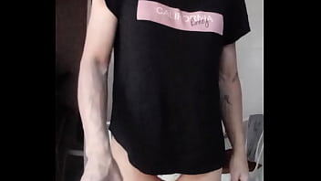 Preview 1 of Interracial Paws - Eu de calcinha e suti&atilde_
