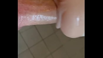 Preview 2 of Mom And Son Share Bed Sex - Big cock with Lana Rhoades fleshlight in shower