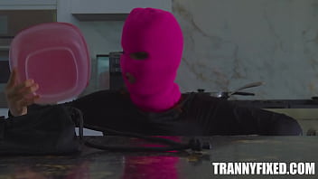 Preview 1 of Popo Massage - Ski Mask Bandit Korra Del Rio,  Charlotte Sins,  Dillon Diaz