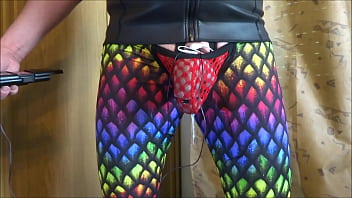 Preview 2 of Uffy Nipples - E-stim cum milking