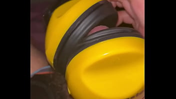 Preview 1 of Muscular Hunk Fucking Girl - Quick ear defenders cum