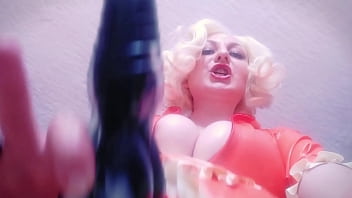 Preview 3 of Sex Wapdem Com - Phone Video - FemDom POV strap-on fuck Rude Mistress in Latex (Arya Grander)