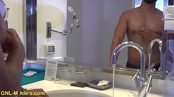 Preview 3 of Oil Brezzer - He&#039_s discovering the pleasures of Nipple Play! New model to join at GNL-Models