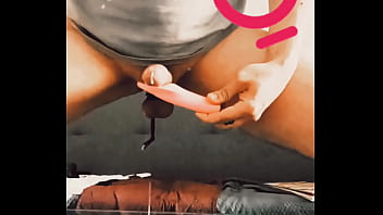 Preview 2 of Post Lesbian - Branl&eacute_ &eacute_jaculation  vibromasseur