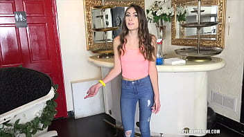 Preview 1 of Xxxxxxenglish Xxx Video - Boss fucks sexy slim worker